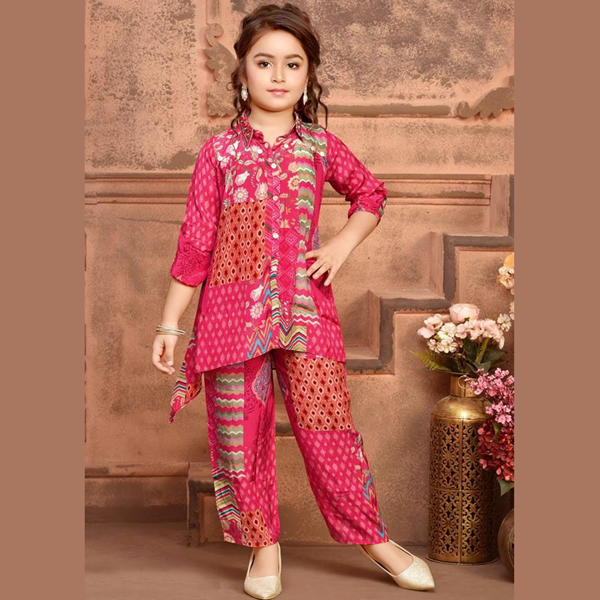 Beautiful trending Dress Winter Friendly Kids Girls Co Ords Sets_baby_2pes 1958