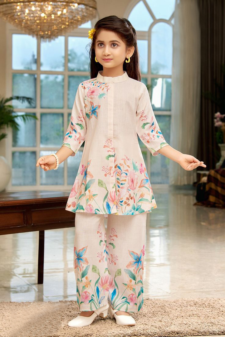 Beautiful trending Dress Winter Friendly Kids Girls Co Ords Sets_baby_2pes 1959