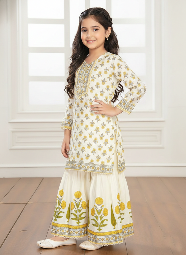 Style comfort SunPetal Sharara Set 1911